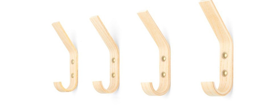 Rubber Wood Hooks