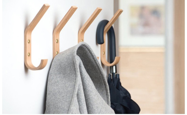Rubber Wood Hooks