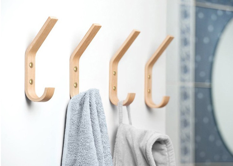 Rubber Wood Hooks