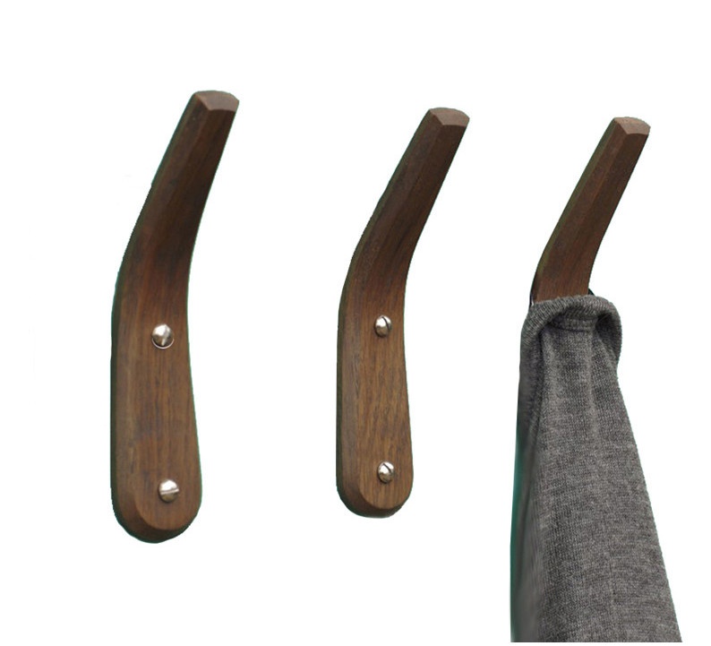 Rubber Wooden Hooks