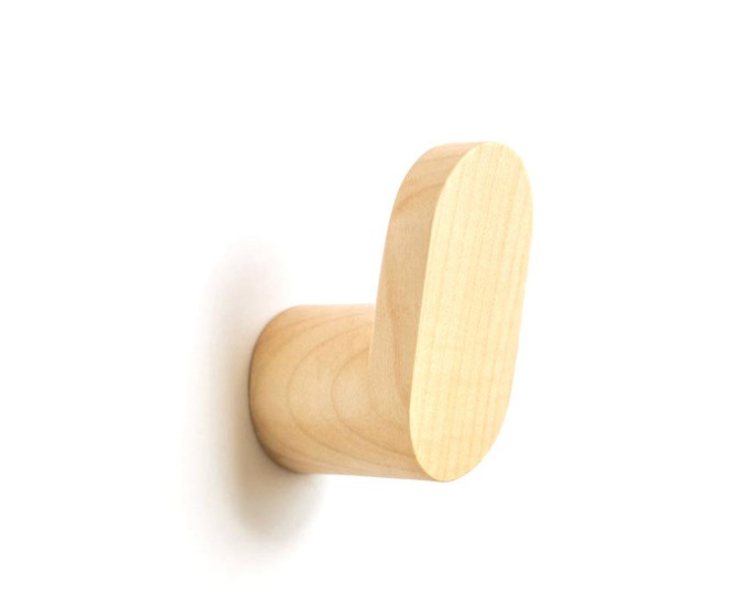 Wooden Scarf Hooks