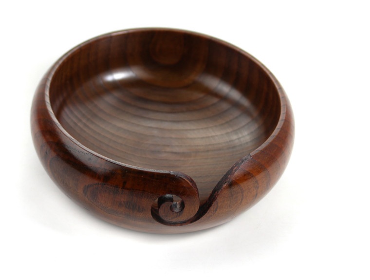 Woden Yarn Bowl