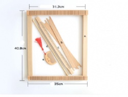 Medium Size Wooden Weaving Loom