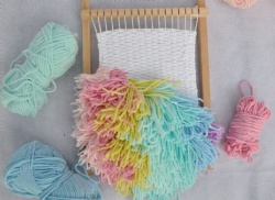 Small Wooden Weaving Loom