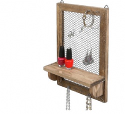Wooden Wall Jewerly Holder